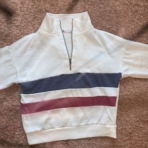 Cute cropped sailor sweater